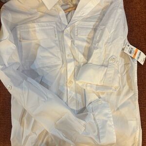 INC International Concepts Crisp White Shirt